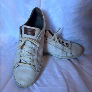 Cole Haan Cream Leather Sneakers